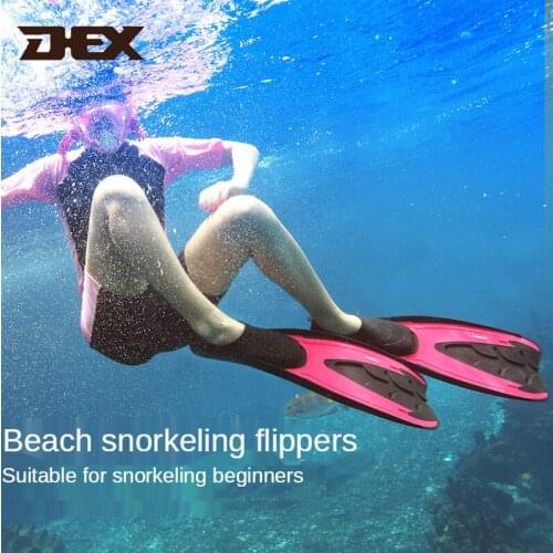 2021 Diving Fins Silicone Diving Fins Snorkeling Fins Swimming Fins Beginners Portable Swimming Equipment Adult