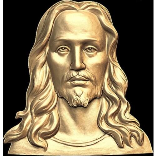 Religion Icon 3D model relief STL model for CNC Router carving engraving artcam aspire christian