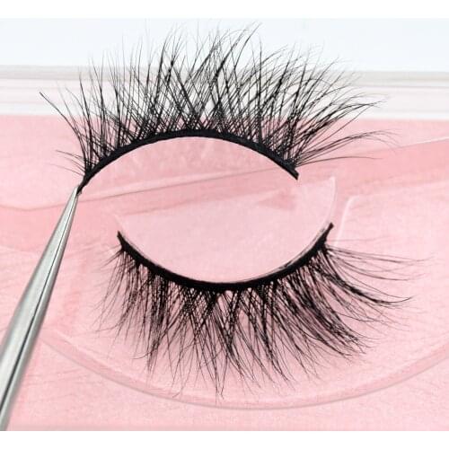 Visofree Lashes 3D Mink Lashes Cruelty free Mink False Eyelashes Winged Feather Handmade Mink Eyelashes For Makeup faux cils M03
