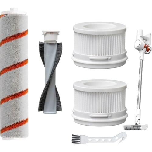 Roller Brush Mites Removal Brush For Xiaomi Mijia 1C SCWXCQ02ZHM Handheld Vacuum Cleaner Floor Brush Filter Parts