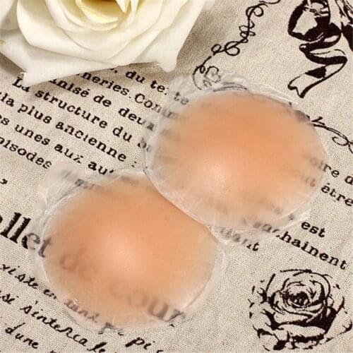 2020 Reusable Women Breast Petals Lift Nipple Cover Invisible Petal Adhesive Strapless Backless Stick on Bra Silicone Nipple Pad