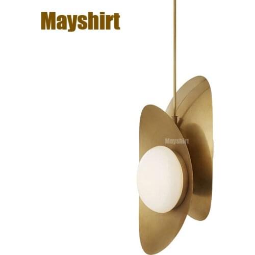 Modern Gold Ingot Led Pendant Light Nordic Living Room Decoration Dining Room Light Fixture Art Deco Bar Kitchen Bedroom Lamp