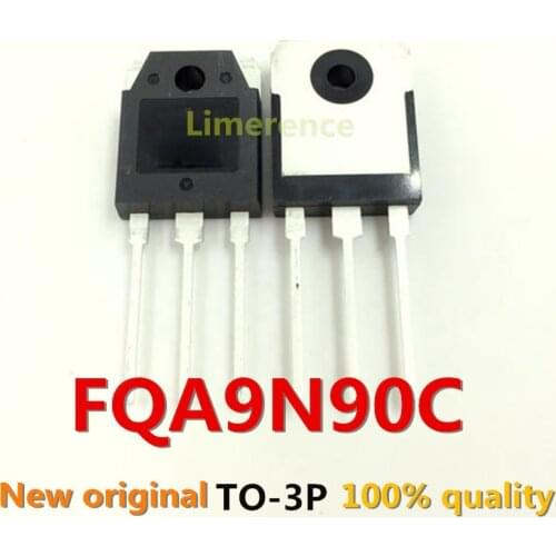 100% nuevo 50 unids/lote original MOSFET FQA9N90C 9A900V 9N90C TO-247 Transistor