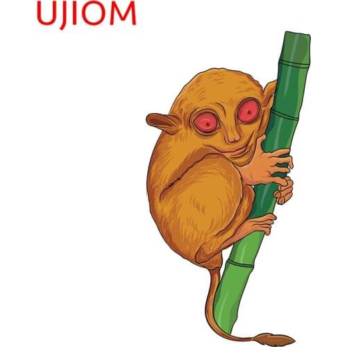 UJIOM Cartoon Tarsier Wall Stickers Room Decor Furniture Wallpapers Kids Bedroom Sticker Decoration Accessories Waterproof Decal