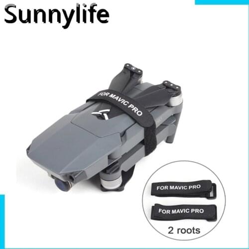 2pcs Propeller Blade Mount For DJI Mavic Air 2S Mini 2 Pro Mini SE Universal Drone Magic Tape Straps Loop Ties Accessory