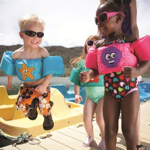 Baby Kids Arm Ring life Vest Floats Foam Safety Life Jacket Sleeves Armlets Swim Circle Tube Ring Swimming Rings Puddle Jumper