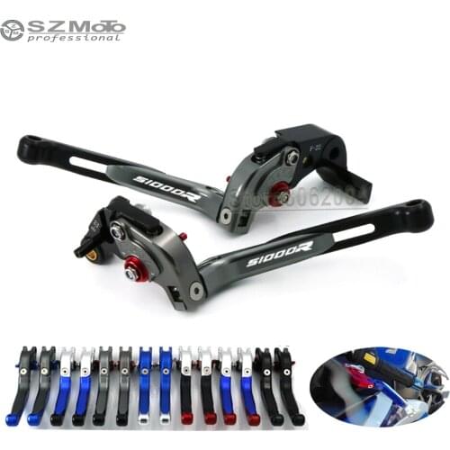 For BMW S1000R S1000 R 2014-2018 Aluminum Motorcycle Accessories Folding Extendable Adjustable Brakes Clutch Levers CNC