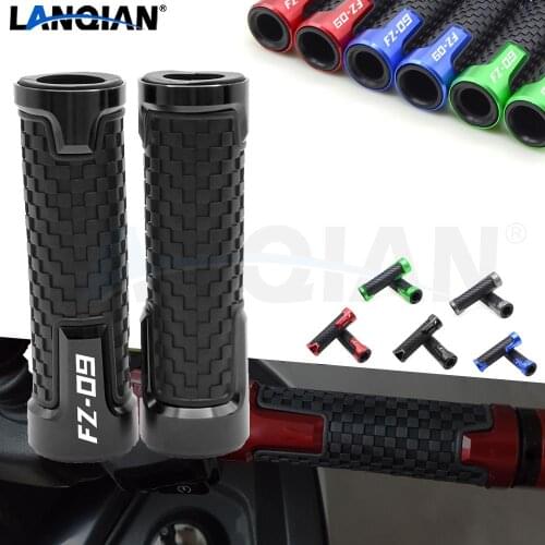 For Yamaha FZ09 7/8''22MM Motorcycle Handlebar Grips Hand Bar Grips FZ09 FZ 09 2014 2015 2016 2017 2018 2019 CNC Accessories