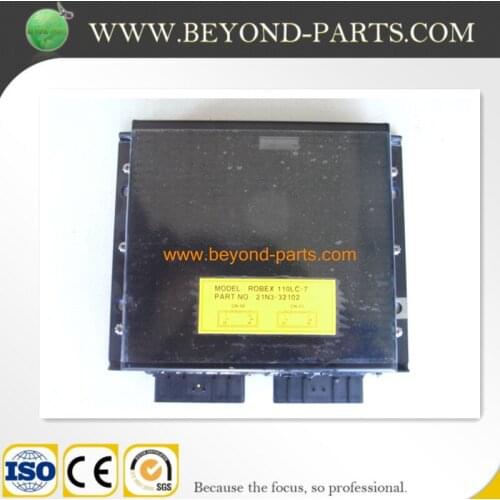 Excavator spare parts R110LC-7 controller computer control board 21N3-32102 new with soft program