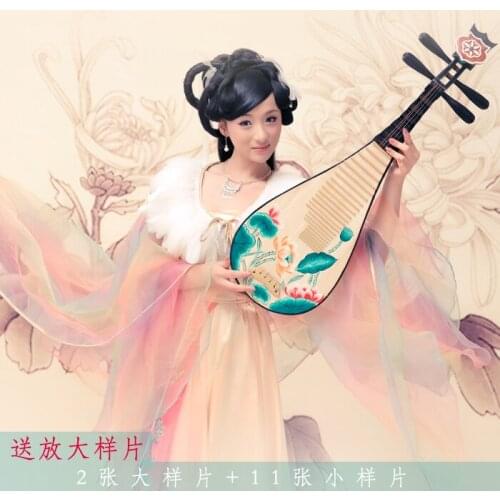 Ling Chun Qu Chinese New Year Gala PiPa Play Costume Hanfu for Women Stage Performance Costume