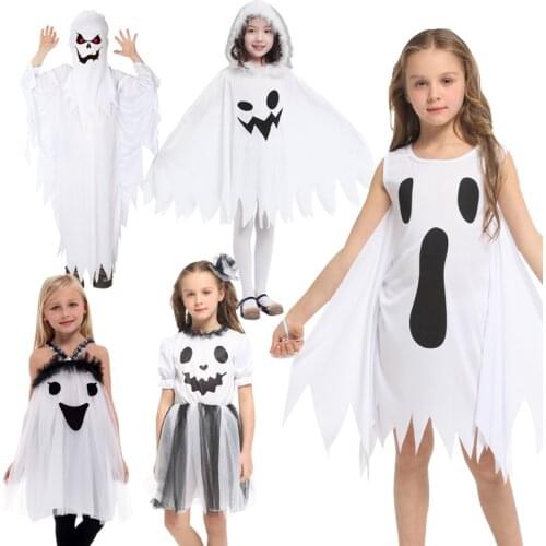 Halloween Boys Scream Ghost Face Costume Kids Vampire Costume Child Skeleton Costume Cosplay Purim Carnival Dress Up