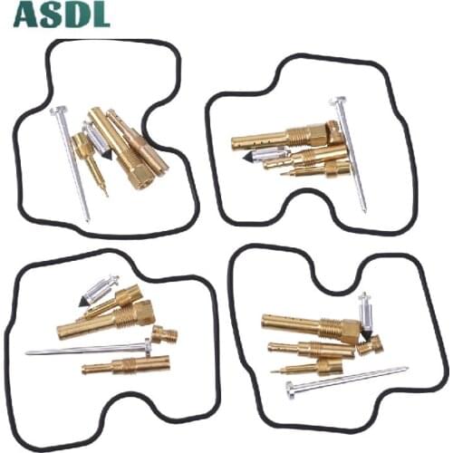 Motorcycle Overhaul Carburetor Repair Kit For Honda CBR22 Hornet 250 Jade 250 Floating Needle Valve Seat Rebuild Motorbike a