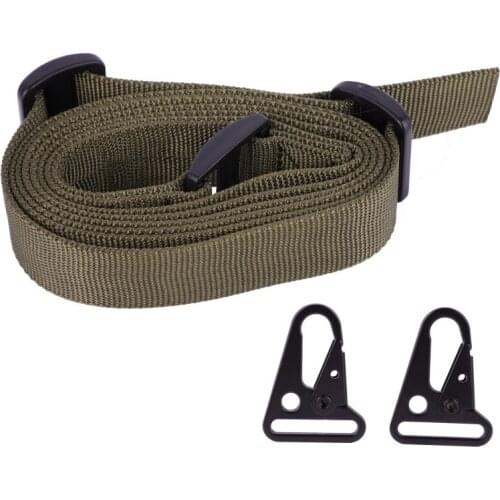 Outdoor Point Strap Rifle Sling Hunting Belt With Hunting Accessory multi-tasking Single 2 Buttons