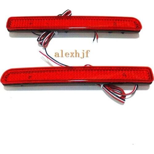 July King 208*25 mm LED Brake Lights Night Running Light case for Land Rover Discovery etc, 12 LEDs Brake + Night Running Lights