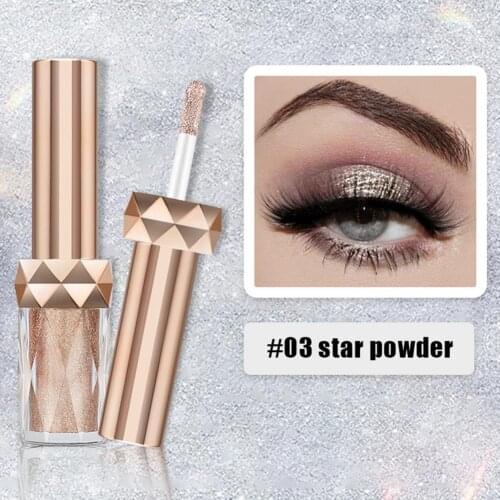 Diamond Glow Liquid Fashion Eyeshadow 3ML Sparkling Eye Shadow Set Eyeshadow Stick Waterproof Long Lasting Makeup Palette