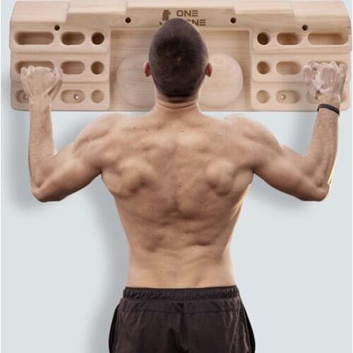 Indoor Hangboard Rock Climbing Fingerboard Training Hangboard for Professional Bouldering Trainer(Ship By Fedex))