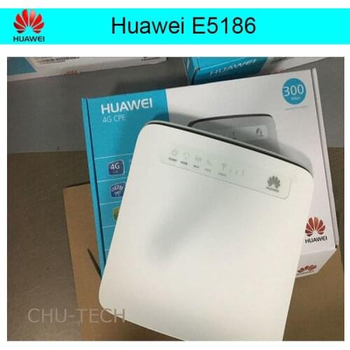 Unlocked original Huawei E5186 Cat6 300Mbps E5186s-22a LTE 4g wireless router 4g FDD TDD cpe wireless router