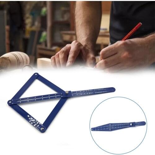 Foldable Tile Opening Locator Protractor Corner Angle Finder Mud Paste Floor Glass Woodworking Model Craft Square Carpentry Tool