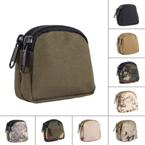 Military Key Coin Bag Utility Pouch Tactical Bag Outdoor Hunting Multifunctional Waterproof Bag Organizer Sports Accessories