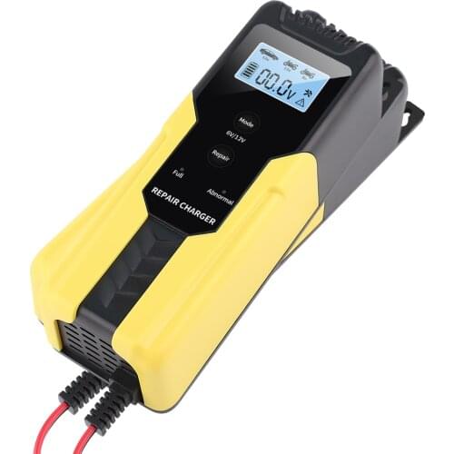 12.0V / 6.0V Car Battery Chargers And Motorcycle Vehicle Battery Chargers Digital LCD Display Auto Recognition Chargers