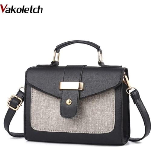 Women Messenger Bags High Quality PU Crossbody Bags Ladies Purse 2020 Fashion Shoulder Bag Leather Handbag Small Flap KL588