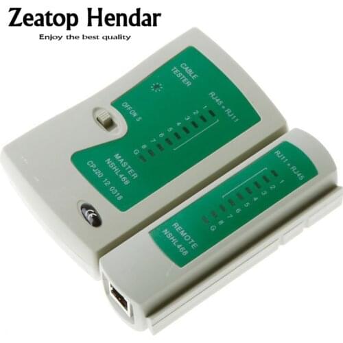 1Pcs RJ45 RJ11 RJ12 CAT5 UTP Network LAN USB Cable Tester Connector