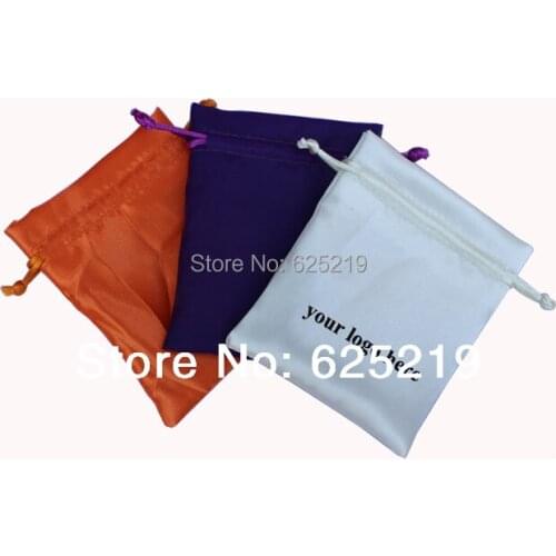 20*25cm/8*10inch soft wedding satin bags pouch with drawstring large gift package bag 50pcs/lot can customize size&logo