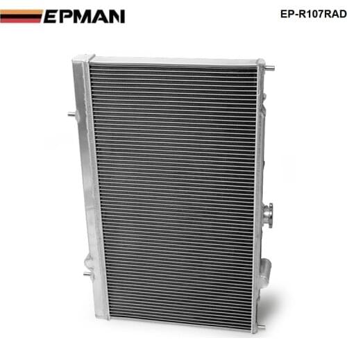 For Mitsubishi Lancer Evo 4 5 6 Aluminium Radiator Rad Upgrade 42mm Core Depth 2-Row EP-R107RAD