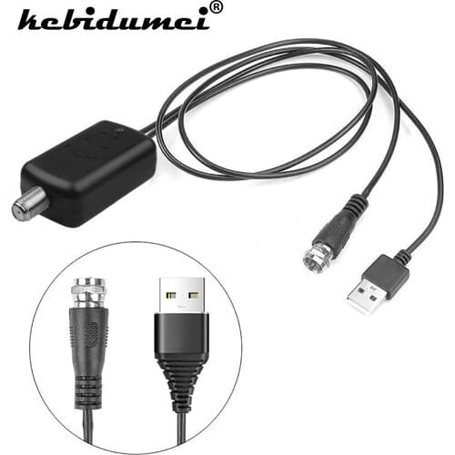 Kebidumei 4K Antenna Digital Amplifier Digital TV Antenna 300 Mile Range HD Indoor HDTV 1080P HD TV Antenna Signal Booster