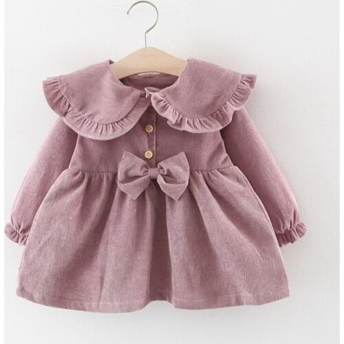 Childrens Clothing 0-1-2-3 Years Old Dress 2020 Spring New Girl Dress 8 Months Baby Korean Version Princess Dress Female Baby