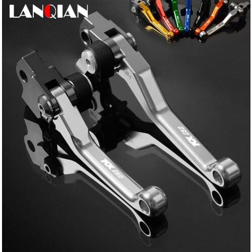 For Kawasaki KX250 Dirt Bike Pivot Lever Motorcycle Brake Clutch Lever KX 250 2005 2006 2007 2008 KX 250 CNC Accessories