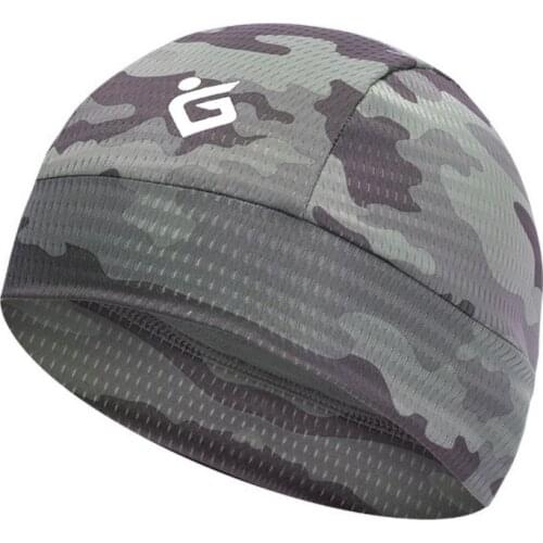 Breathable Summer Anti-UV Bicycle Head Scarf Helmet Liner Sports Fishing Running Hat Cycling Caps Cooling Skull Cap Ice Fabric