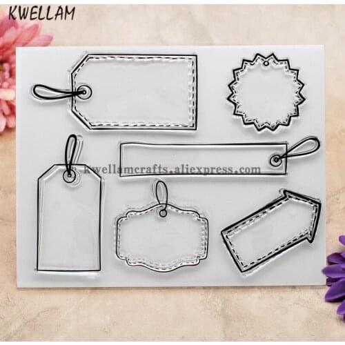 Label Tage Scrapbook DIY photo cards rubber stamp clear stamp transparent stamp 14x18cm KW7110809