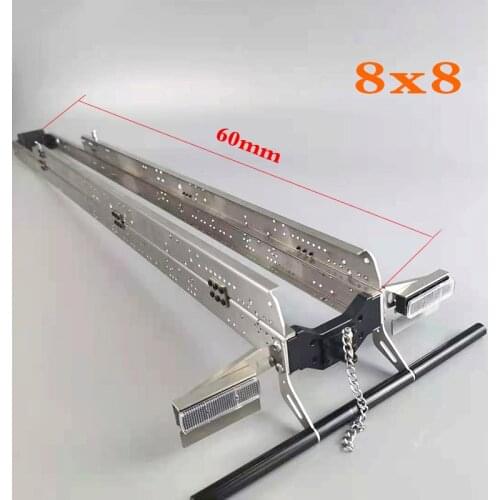 Mud Head Metal Beam 8X8 for 1/14 Tamiya RC Truck Trailer Tipper Scania MAN Benz Actros Volvo Car Diy Parts