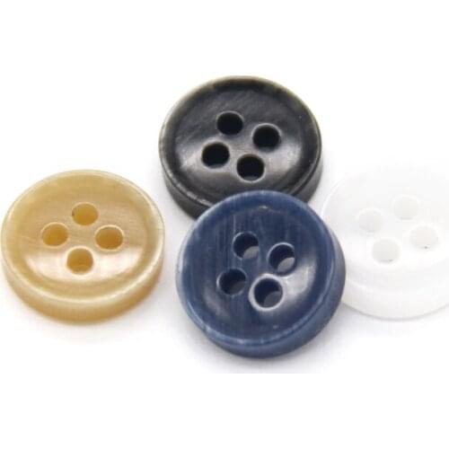 HENGC 13mm Small Light Resin Shirt Decorative Buttons For Clothing Sweaters Coat Dress Sewing Accessories DIY Crafts Wholesale