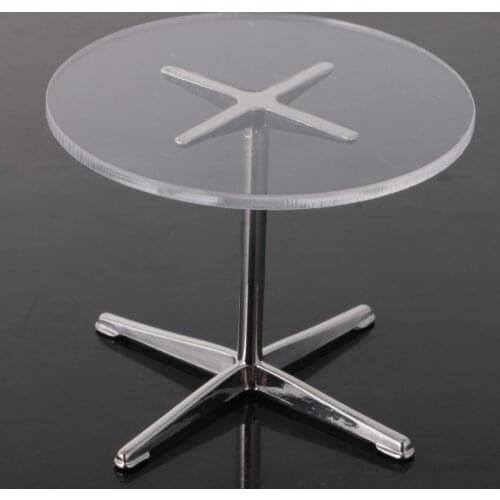 Mini Round Table Furniture Dollhouse Accessory for 1/12 Scale Dollhouse
