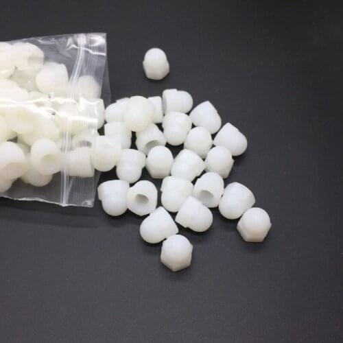 100Pcs M3 M4 M6 M8 M10 M12 Bolt Nut Dome Protection Caps Covers Exposed Hexagon Plastic