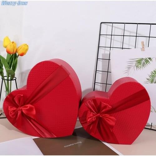 NEW 10 Styles Red Hat Boxes Flower Packaging Paper Bag Gift Storage Box Florist Bouquet Flower Packaging Box