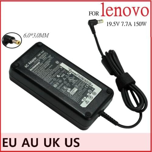 New 150W 19.5V 7.7A AC Adapter 6.0x3.0mm for Lenovo ThinkCentre M72z M91z M93z M91p C540 B300 A720 A600 Laptop Power Chareger