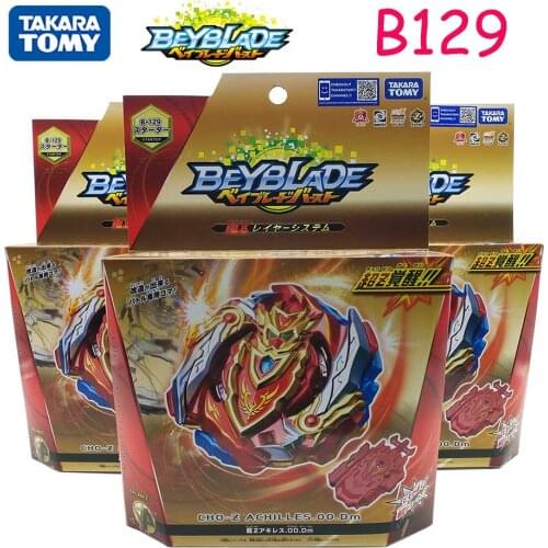 Original Takara Tomy Beyblade Burst B-139 Explosive Gyroscope Super Z Warrior Achilles Battle Hegemony Gyroscope B128 B127 B122