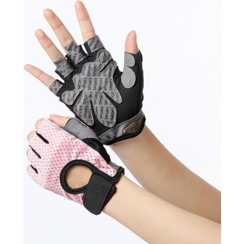 Gloves Fitness Men and Women Dumbbell Exercise Spinning Cycling Non-Slip Breathable Sports Thin Sunscreen Spring and Summer
