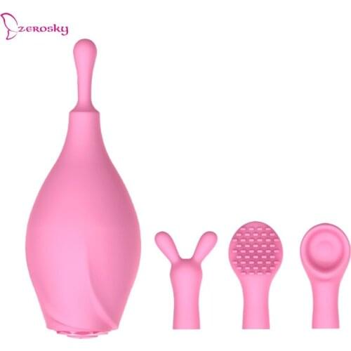 Rechargeable Women Vibrator Dildo Vagina G Spot Clit Stimulate Tongue Masturbator Massager Oral Sexy Toy Intimate Goods