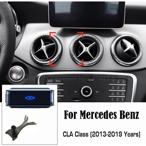 Special Car Phone Holder For Mercedes Benz CLA 2013-2019 in Car Magnetic Cell Mobile Phone Mount For iPhone 11 12 Samsung