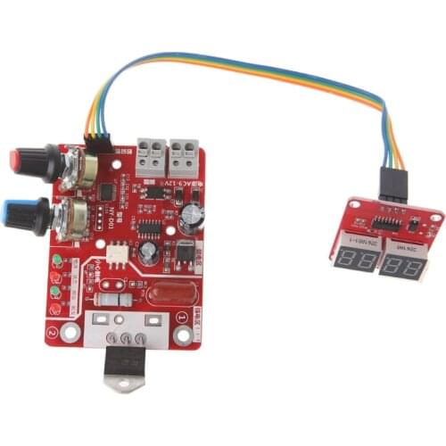 Spot Welder Time Control Board 40A Current Controller with Digital Display