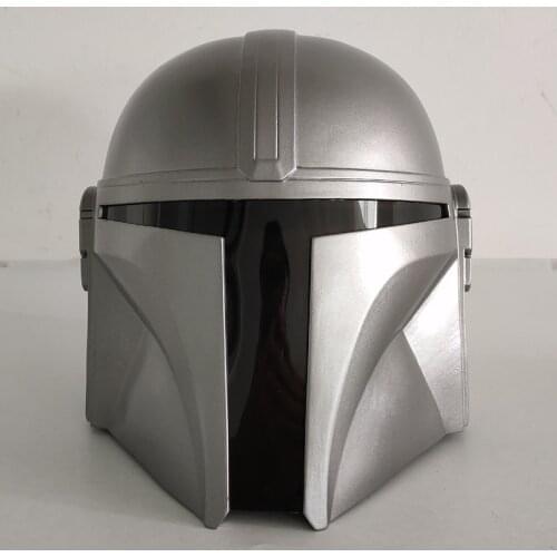 Adult Mandalorians Cosplay PVC Helmet Costume Mask Polyester Accessories Superhero Headgear