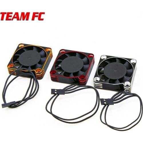 1pc Metal Cooling Fan 30mm*30mm /40mm*40mm Aluminum Cool Fan Heat Sink Fan Cover for RC Motor TURBO ESC