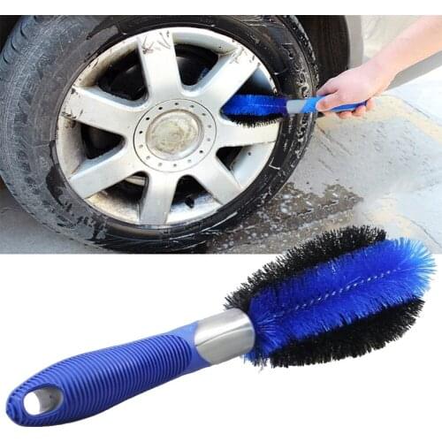 Car Vehicle Motorcycle Wheel Brush Car Beauty Accessories Auto Detailing Cleaning Brushes Washing Cleaning Tool Cleaner