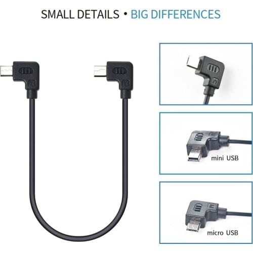 For ZHIYUN Crane 2 Control Cable/Weebil-S Control Cable For Canon 1DXII 5D2 5D3 6D 6DII 7D 750D 60D 600DMIcro-Mini