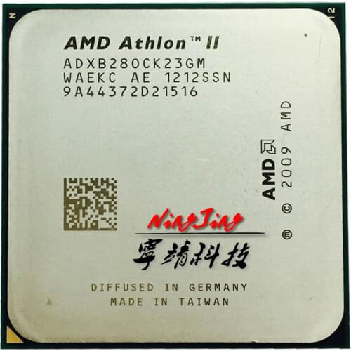 AMD Athlon II X2 B28 B280 3.4 GHz dual-core CPU Processor ADXB280CK23GM Socket AM3