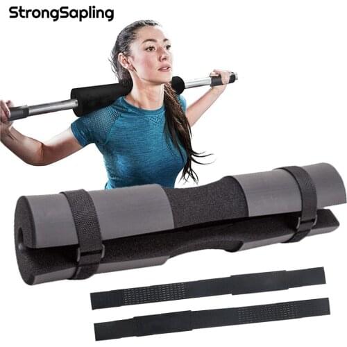 Barbell Pad Squat Weight Lifting Foam Neck Pull Up Bar Shoulder Back Protect Pad Set Grip Support Weight Training Squat Pads